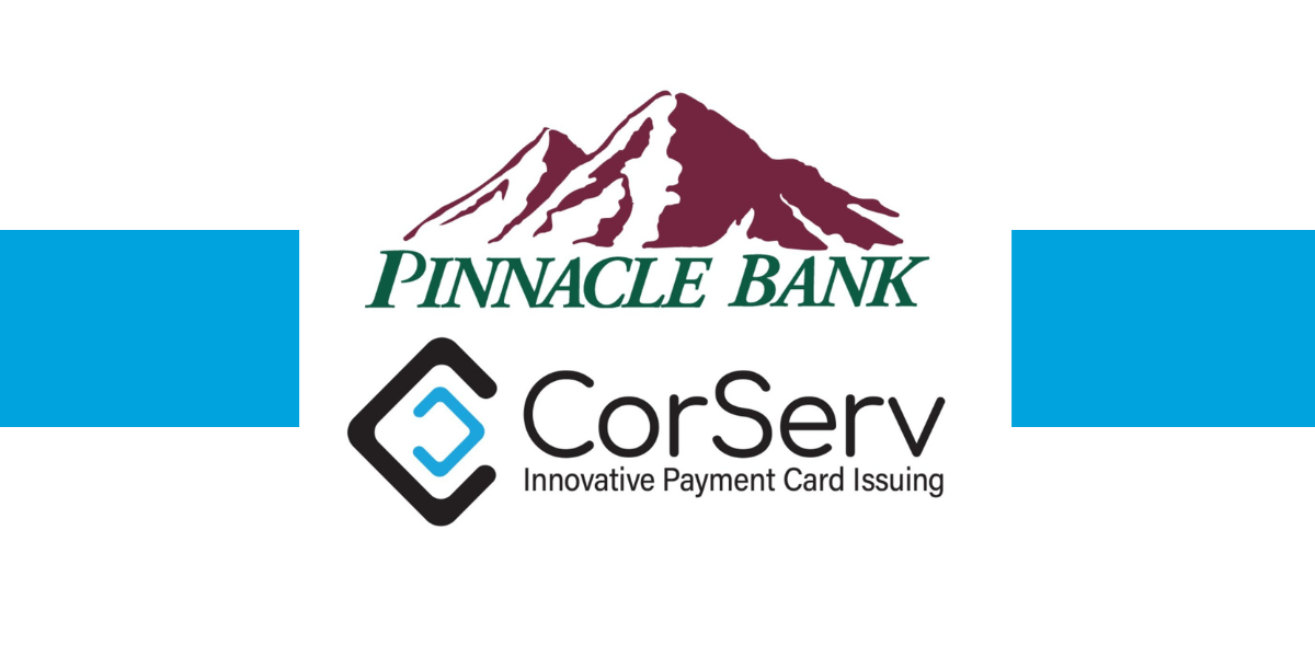 Pinnacle Bank and CorServ logos